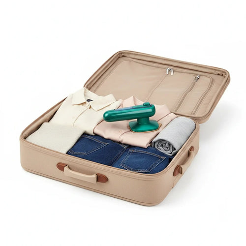 Plancha Vapor Ropa Mini Viajera Portátil