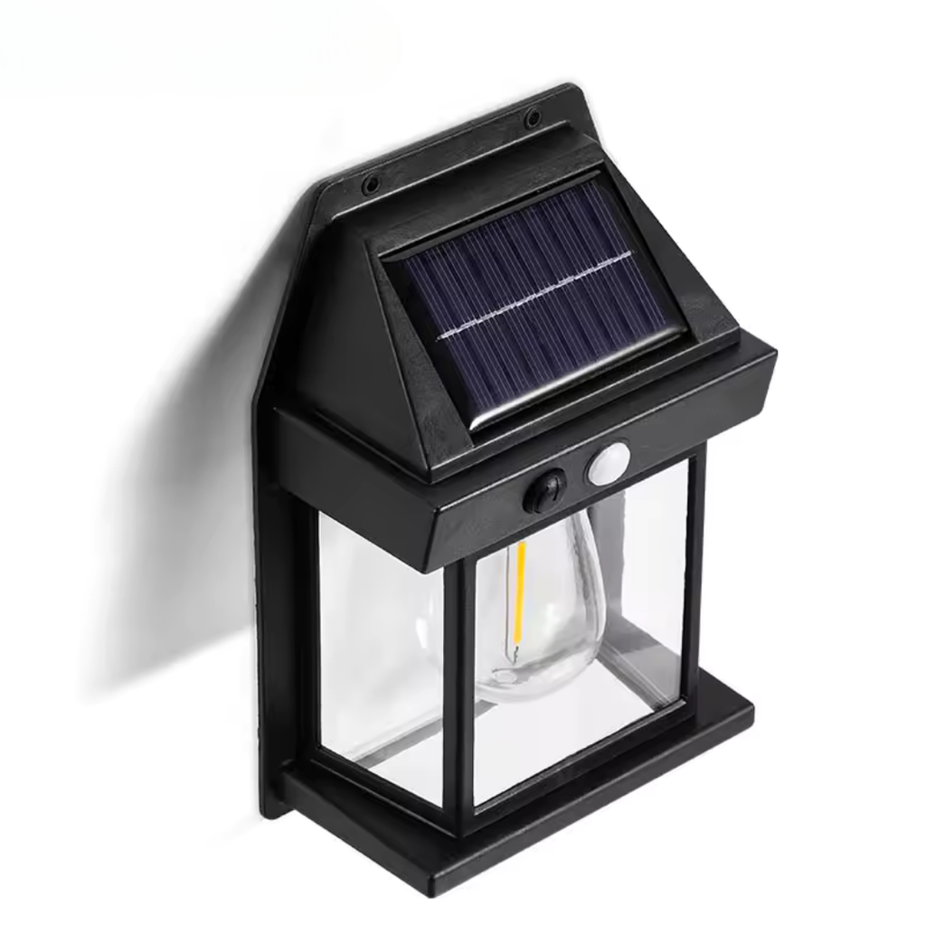 Foco Solar LED con Sensor de Movimiento | Luz Cálida para Exterior