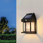 Foco Solar LED con Sensor de Movimiento | Luz Cálida para Exterior
