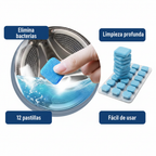 Infografía Pastillas Limpia Lavadora